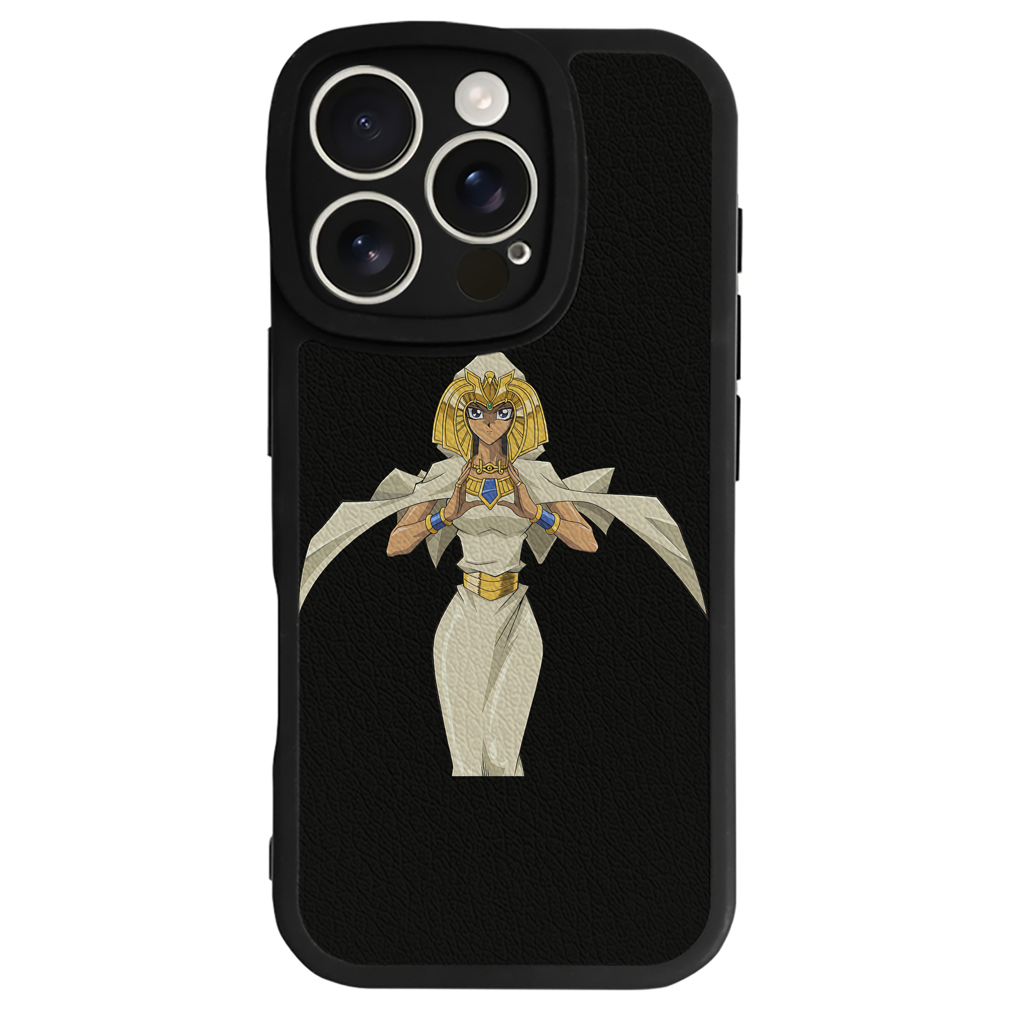 遊☆戯☆王 Yu-Gi-Oh! 【iPhone 16シリーズ対応】シリコンスマホケース（レザー調） 材質：シリコン